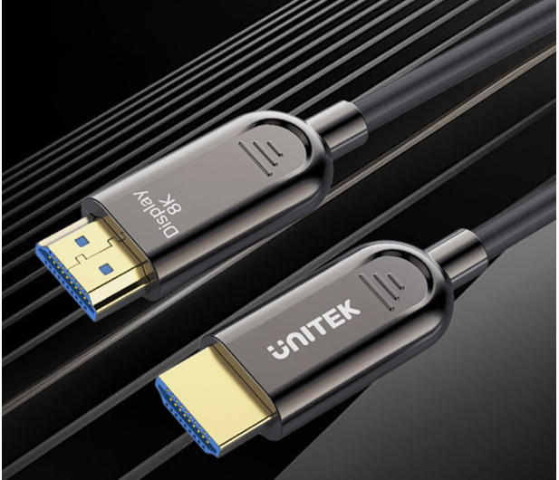Unitek Kabel optyczny HDMI 2.1 AOC 8K 120Hz 40m - 1283930 - zdjęcie 4